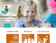 Tablet Screenshot of campcaudle.org